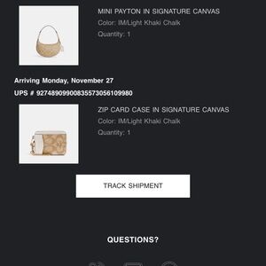 Mini coach bag(card holder not included)